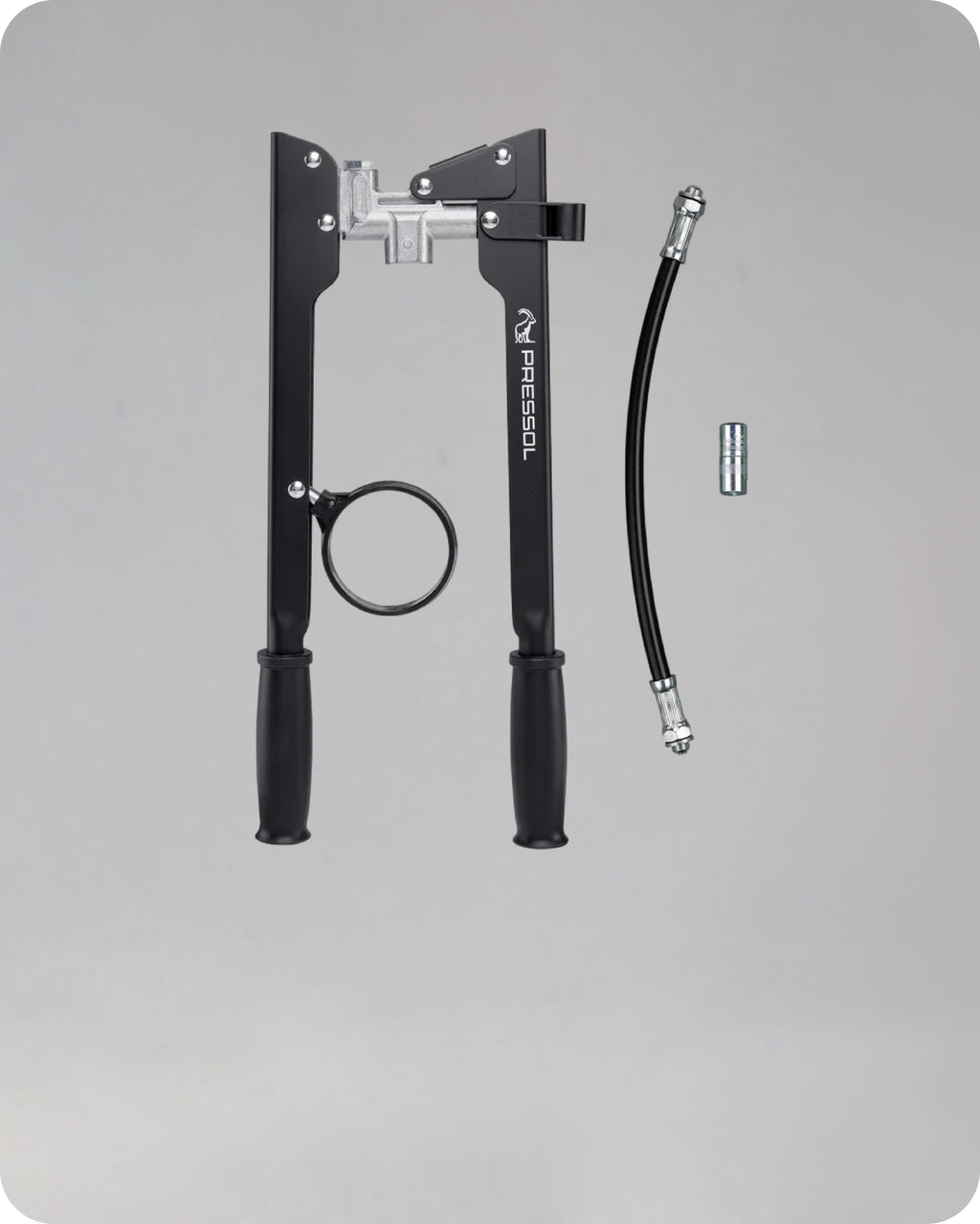 PRESSOL TWO HAND MANUAL GREASE GUN